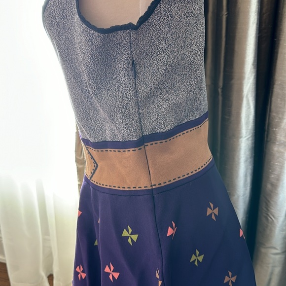 Z Spoke by Zach Pozen flared dress sz Large L - Picture 5 of 7